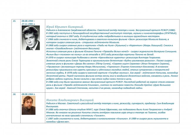 Советский экран август