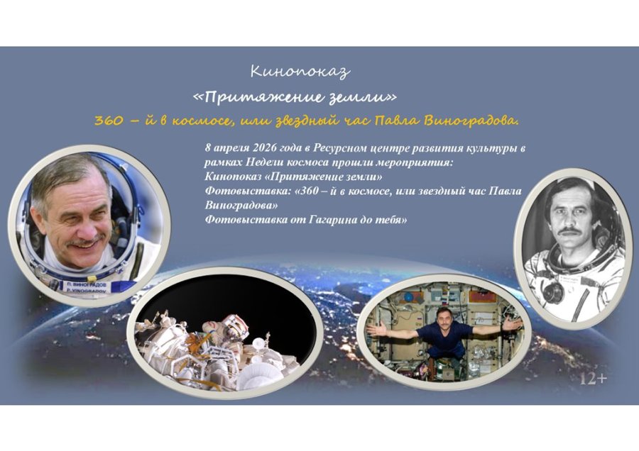 360 - й в космосе, или звездный час Павла  Виноградова