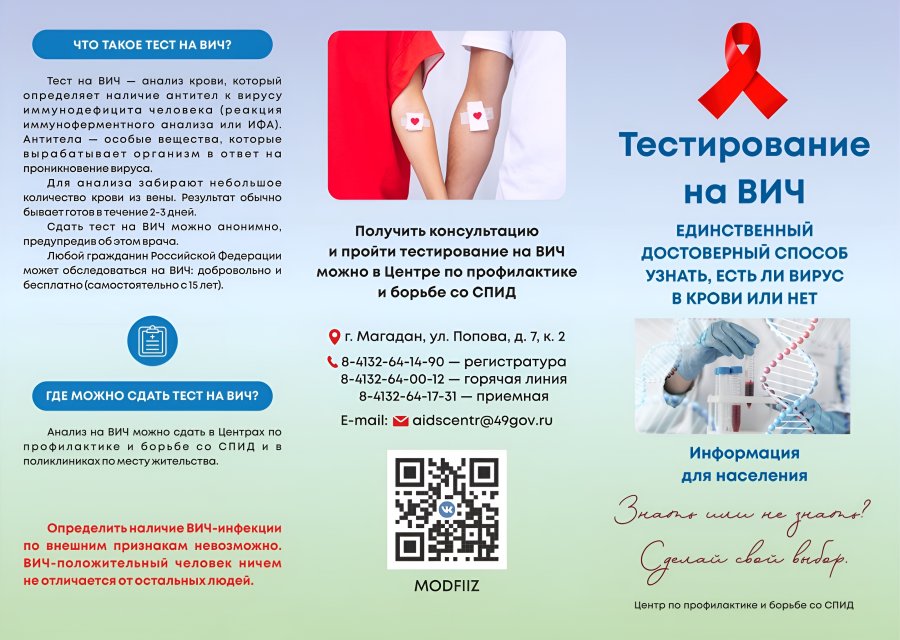 С 11 по 17 мая проходит Всероссийская акция #СТОПВИЧСПИД